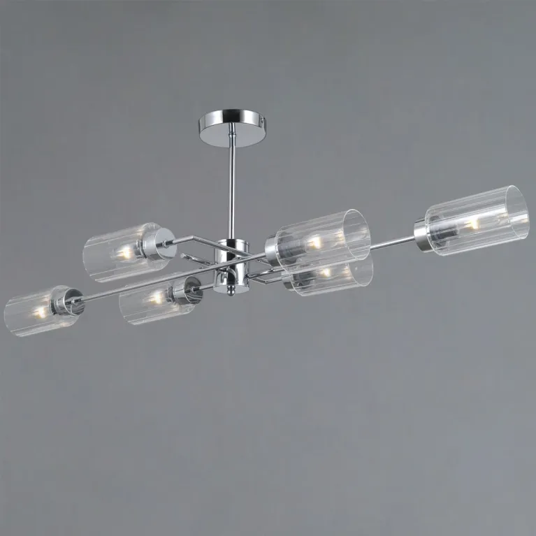 Люстра на штанге Illumico IL0734-6ASQ-25 CR NAPLES в Нижнем Новгороде