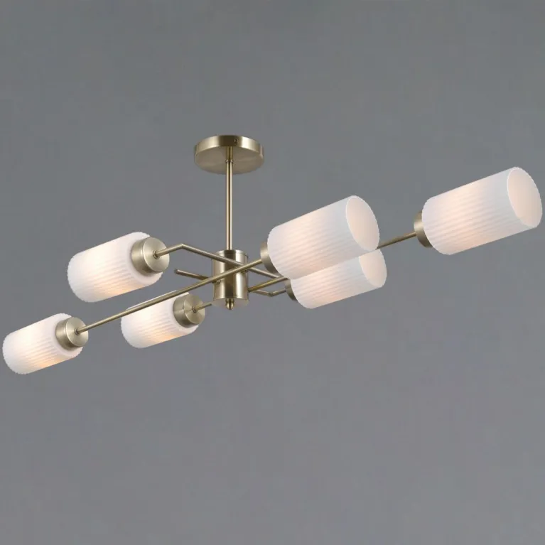 Люстра на штанге Illumico IL0737-6ASQ-25 AB NAPLES в Нижнем Новгороде