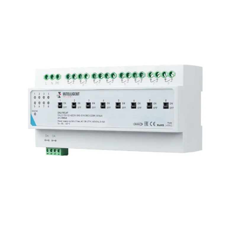 Релейный модуль Arlight DALI2-708-82-ADDR-DRO-DIN Grey (230V, 8x16A) 050548 в Нижнем Новгороде