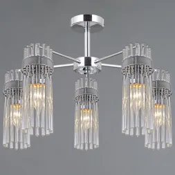 Люстра на штанге Illumico IL0761-5CSQ-25 CR GENOA