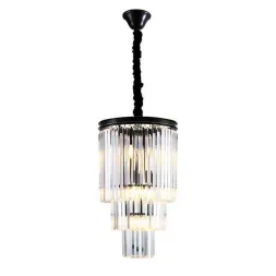Подвесная люстра Newport 31110/S Black+Gold