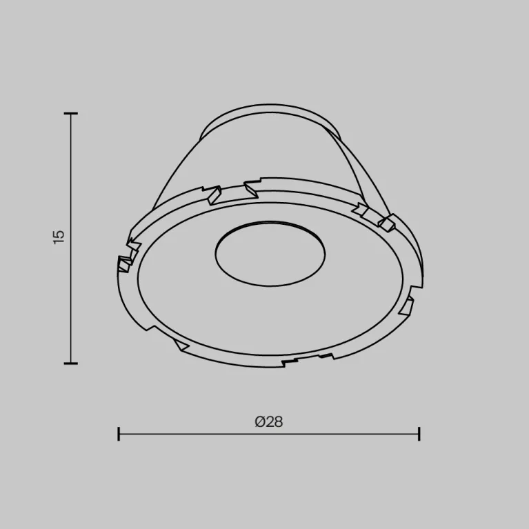 Линза Maytoni Downlight LensCD28-36 в Нижнем Новгороде