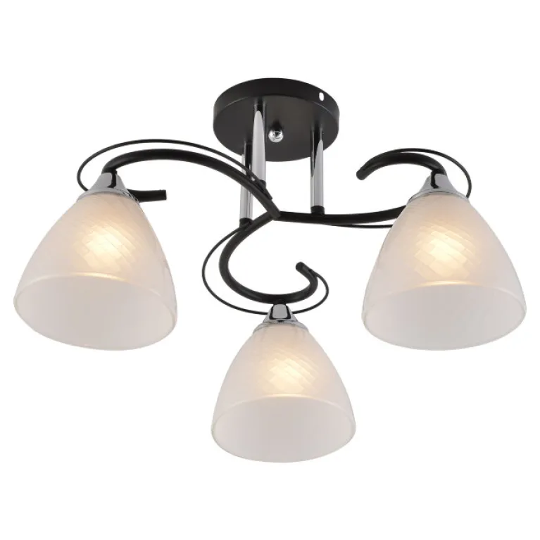 Потолочная люстра Seven Fires Nuala SF3372/3C-BK-CR-WT в Нижнем Новгороде