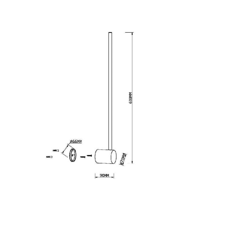 Настенный светильник Maytoni Light stick MOD237WL-L6BS3K в Нижнем Новгороде