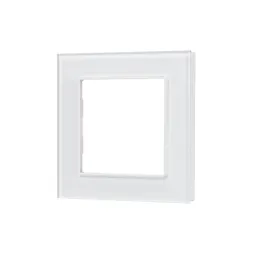 Рамка одноместная Arlight FRM-GLARE-GS-1-WH 043786