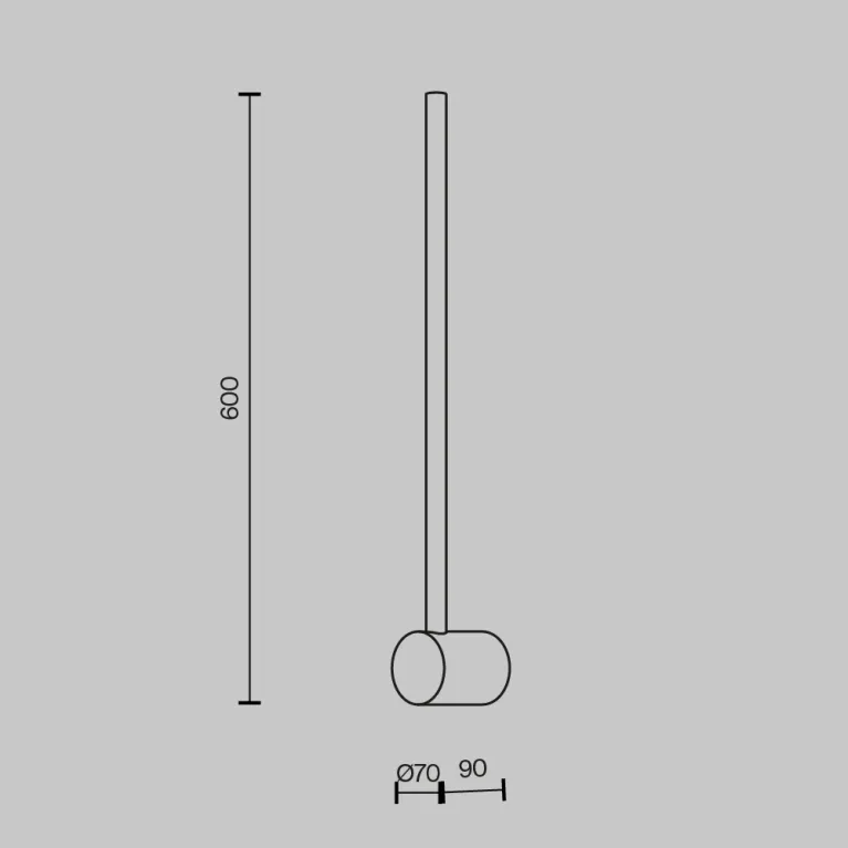 Настенный светильник Maytoni Light stick MOD237WL-L6BS3K в Нижнем Новгороде