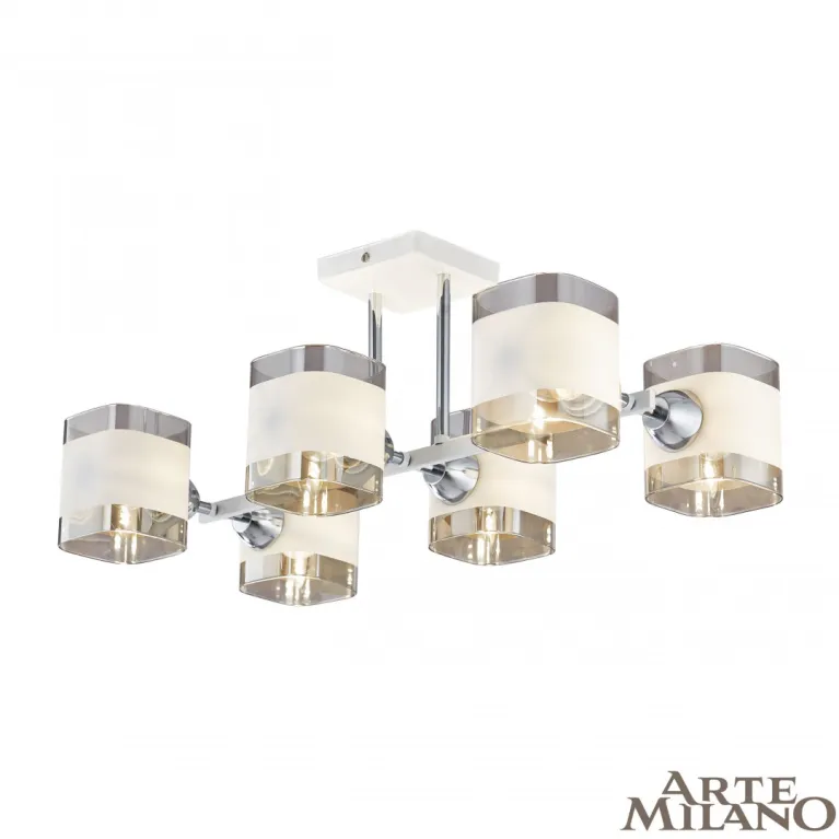 Потолочная люстра Arte Milano Amalfi 329809/6 WH+CR в Нижнем Новгороде
