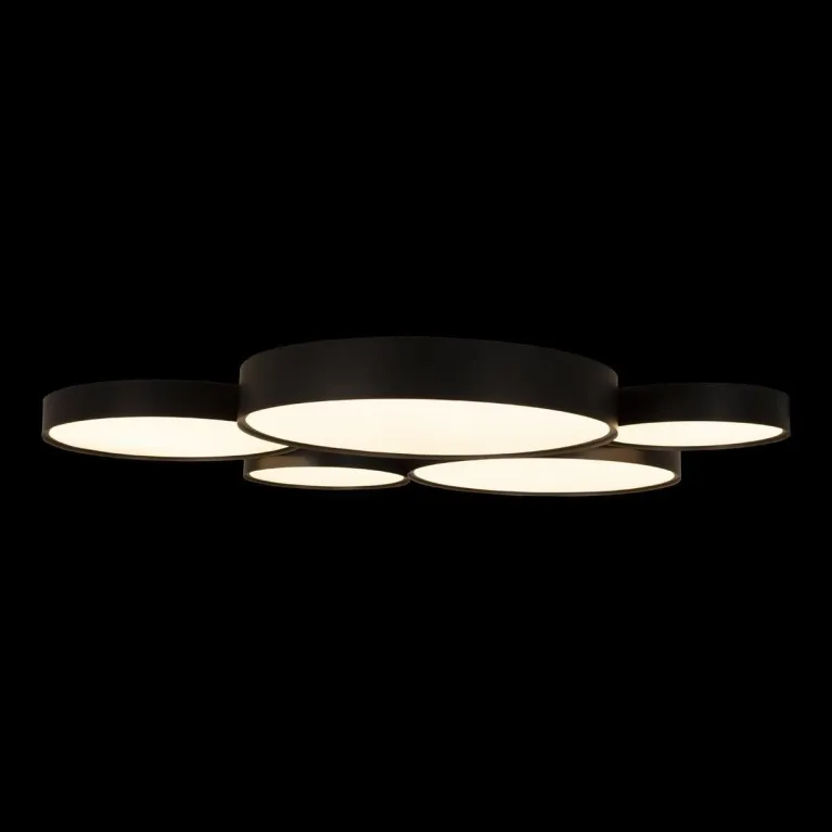 Потолочная светодиодная люстра Loft IT Drum 10218 Black в Нижнем Новгороде