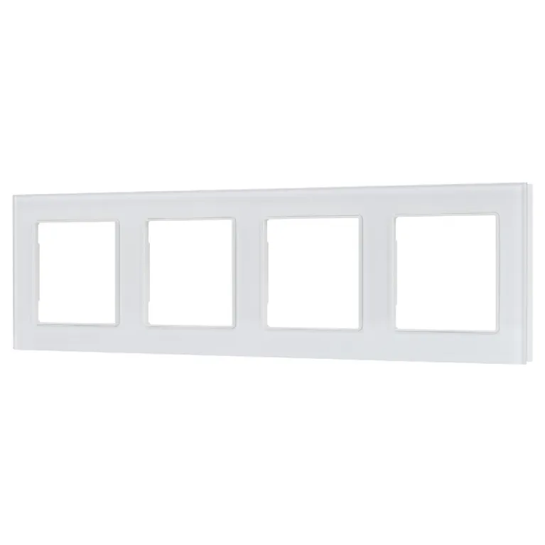 Рамка четырехместная Arlight FRM-GLARE-GS-4-WH 043802 в Нижнем Новгороде
