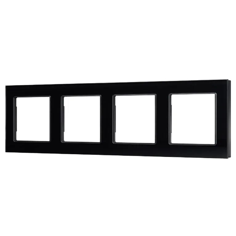 Рамка четырехместная Arlight FRM-GLARE-GS-4-BK 043803 в Нижнем Новгороде
