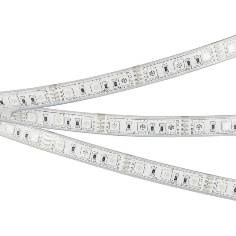 Светодиодная лента герметичная Arlight RTW-PU-B60-12.5mm 12V RGB (14.4 W/m, IP68, 5060, 5m) 029599(2 в Нижнем Новгороде