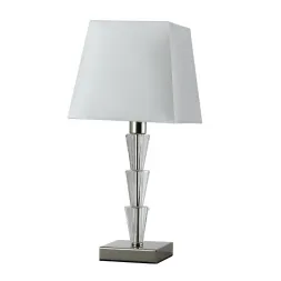 Настольная лампа Crystal Lux MARSELA LG1 NICKEL