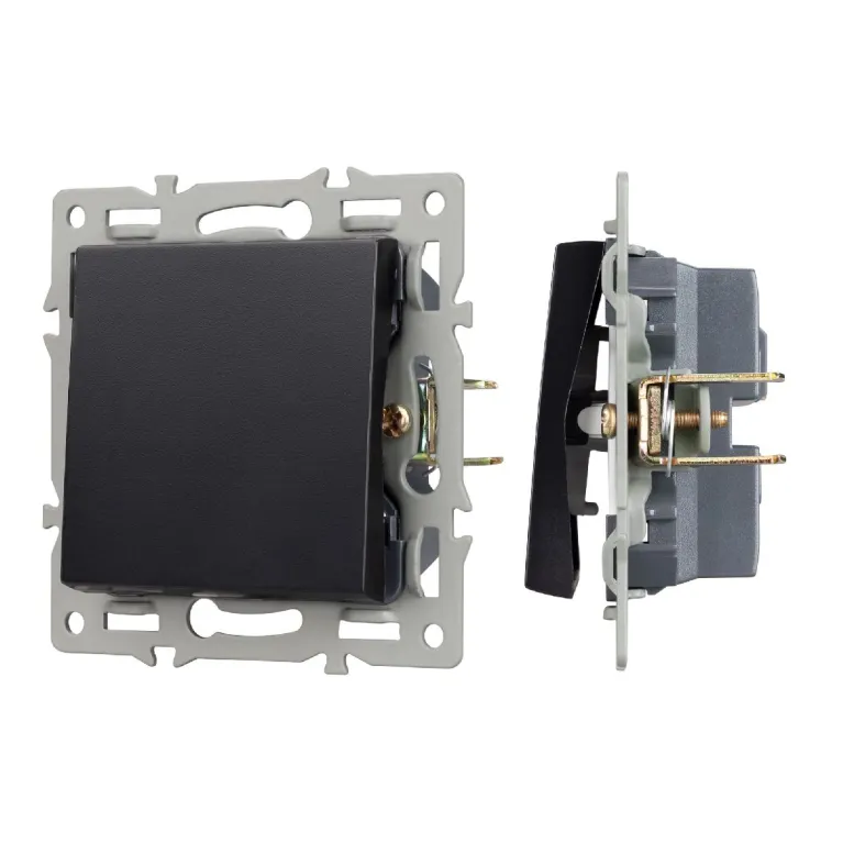 Механизм выключателя одноклавишный непроходной Arlight SWT-MK01-PL-BK (250V, 16A) 043711 в Нижнем Новгороде