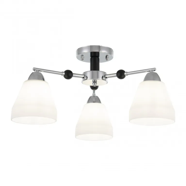 Люстра на штанге Arte Milano Napoli 325119/3 CR+BK в Нижнем Новгороде