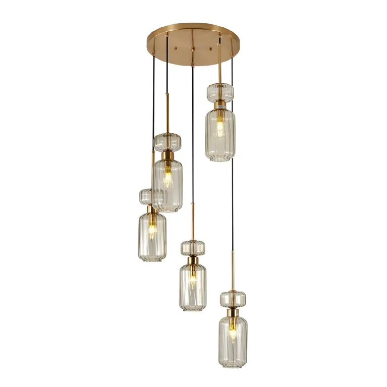 Каскадная люстра Escada Gloss 1141/5S Beige в Нижнем Новгороде