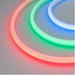 Светодиодная лента герметичная Arlight RTW-PWT-H120-13mm 24V RGB (14.4 W/m, IP68, 4040, 5m) 029873(2