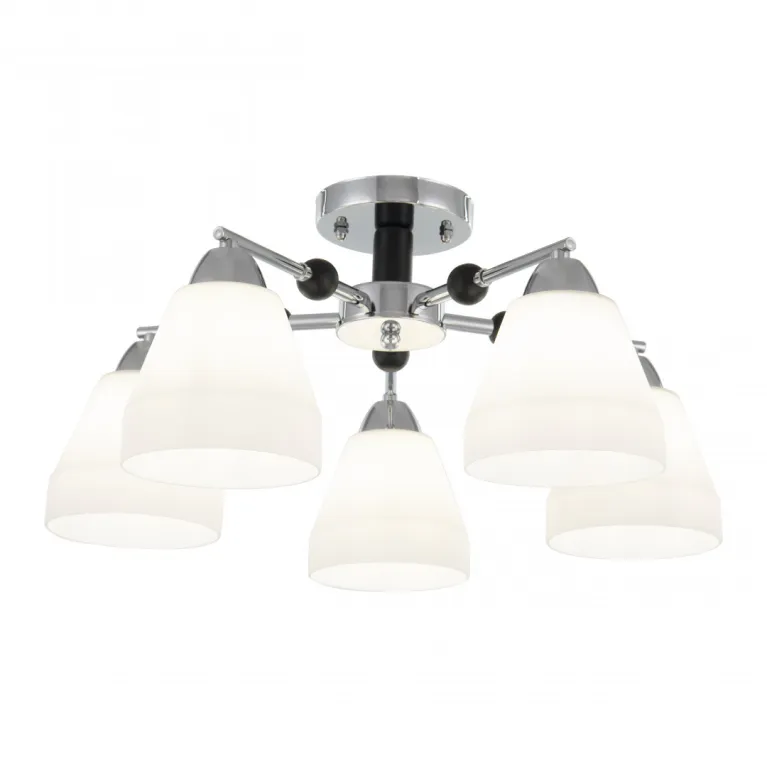 Люстра на штанге Arte Milano Napoli 325119/5 CR+BK в Нижнем Новгороде