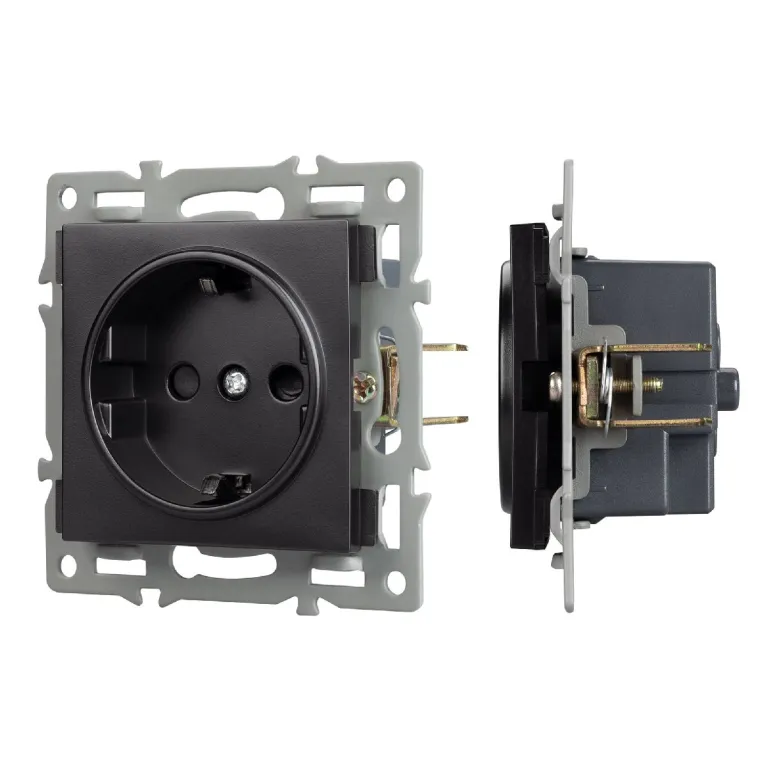 Механизм электрической розетки Arlight SCT-MEU1-PL-BK (250V, 16A) 043731 в Нижнем Новгороде