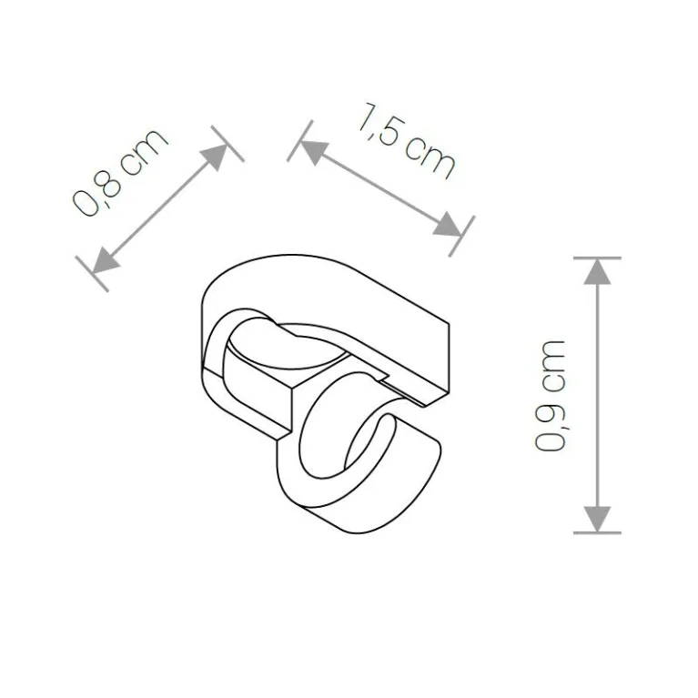 Крепление для светильника Nowodvorski Cameleon Mounting B White 8394 в Нижнем Новгороде