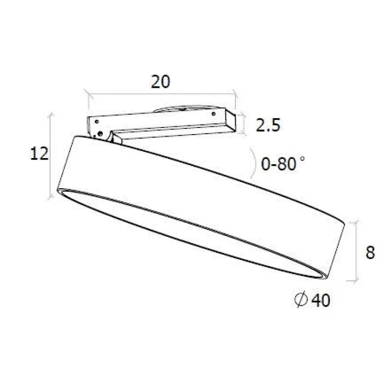 Светодиодный спот DesignLed UF034-40-WH-NW 003007 в Нижнем Новгороде