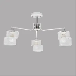 Люстра на штанге IMEX MD.4252-3-S-WH+CH