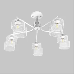 Люстра на штанге IMEX MD.4252-5-S-WH+CH