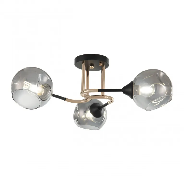 Потолочная люстра Arte Milano Amalfi 328419/3 FG+BK в Нижнем Новгороде