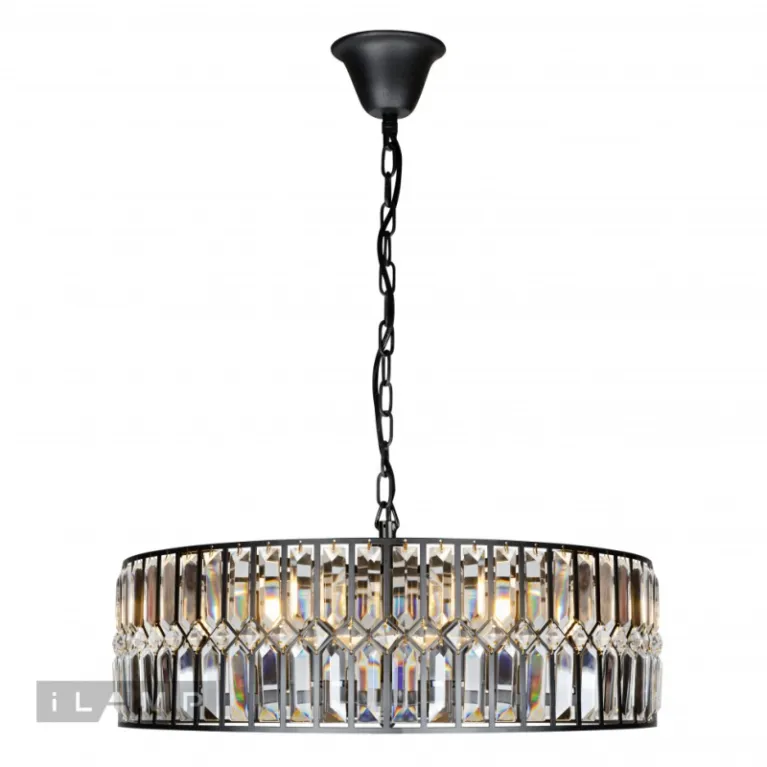 Подвесная люстра iLamp Form 6122-600 BK в Нижнем Новгороде