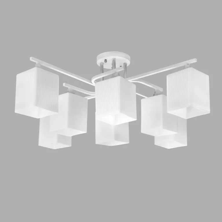Потолочная люстра IMEX MD.6193-8-S-WH+CH в Нижнем Новгороде