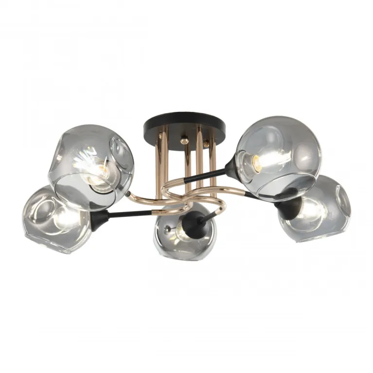 Потолочная люстра Arte Milano Amalfi 328419/5 FG+BK в Нижнем Новгороде