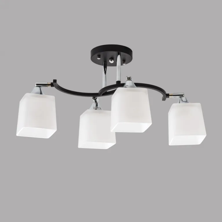 Потолочная люстра IMEX MD.6106-4-S-BK+CH в Нижнем Новгороде
