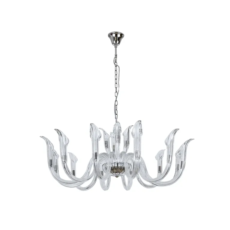 Подвесная люстра Newport 3654+12/C nickel М0070040 в Нижнем Новгороде
