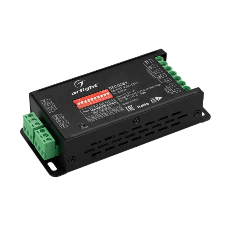 Декодер Arlight Smart-K54-DMX (12-24V, 4x6A) 028448 в Нижнем Новгороде