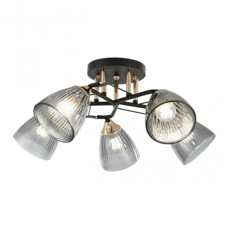 Потолочная люстра Arte Milano Amalfi 322610/5 BK+FG в Нижнем Новгороде