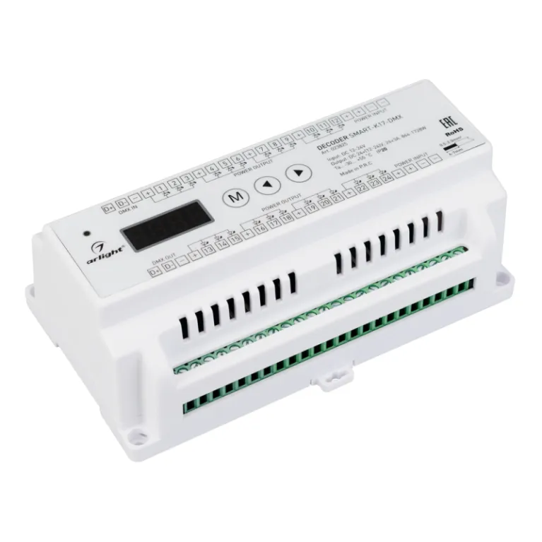 Декодер Arlight Smart-K17-DMX (12-24V, 24x3A) 023825 в Нижнем Новгороде