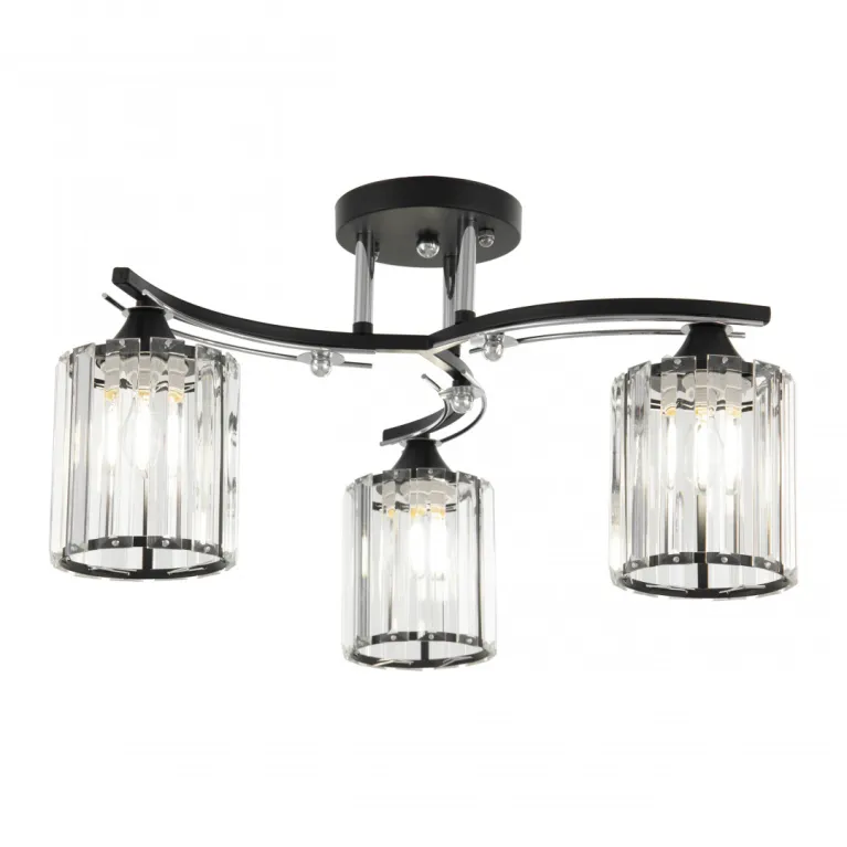 Потолочная люстра Arte Milano Amalfi 327103/3 BK+CR в Нижнем Новгороде