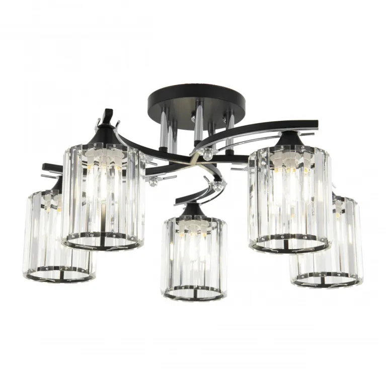 Потолочная люстра Arte Milano Amalfi 327103/5 BK+CR в Нижнем Новгороде