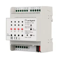 Контроллер тока Arlight SR-KN041CC-Din (12-48V, 4x350/700mA) 023042