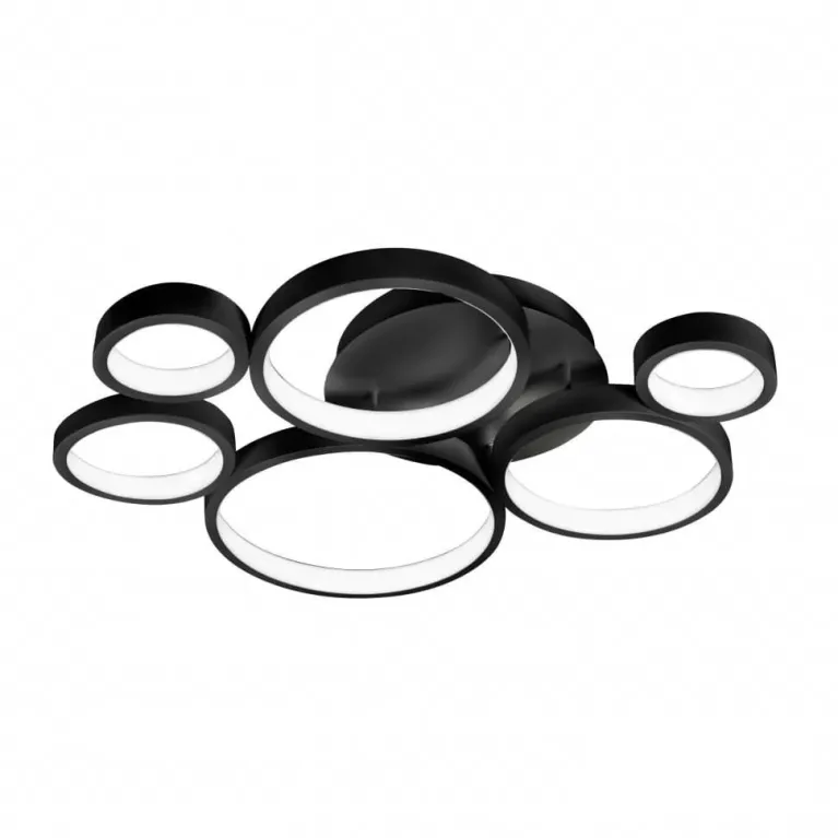 Потолочная светодиодная люстра iLedex Ring Star 9004-6-X-T BK в Нижнем Новгороде