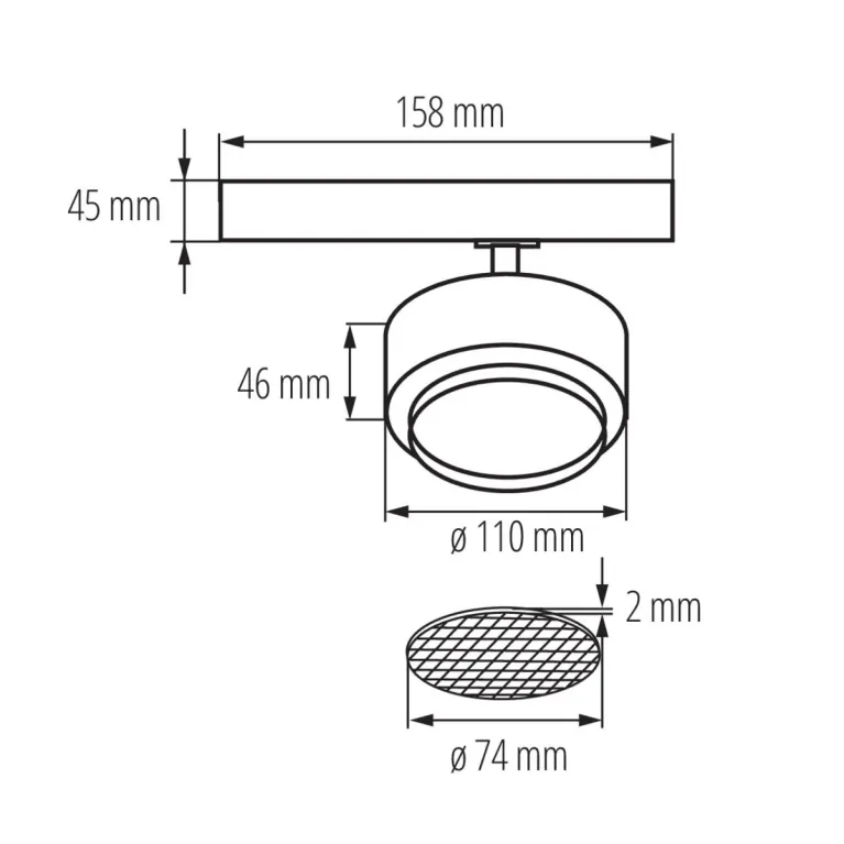 Трековый светодиодный светильник Kanlux BTL 28W-930-W 35654 в Нижнем Новгороде