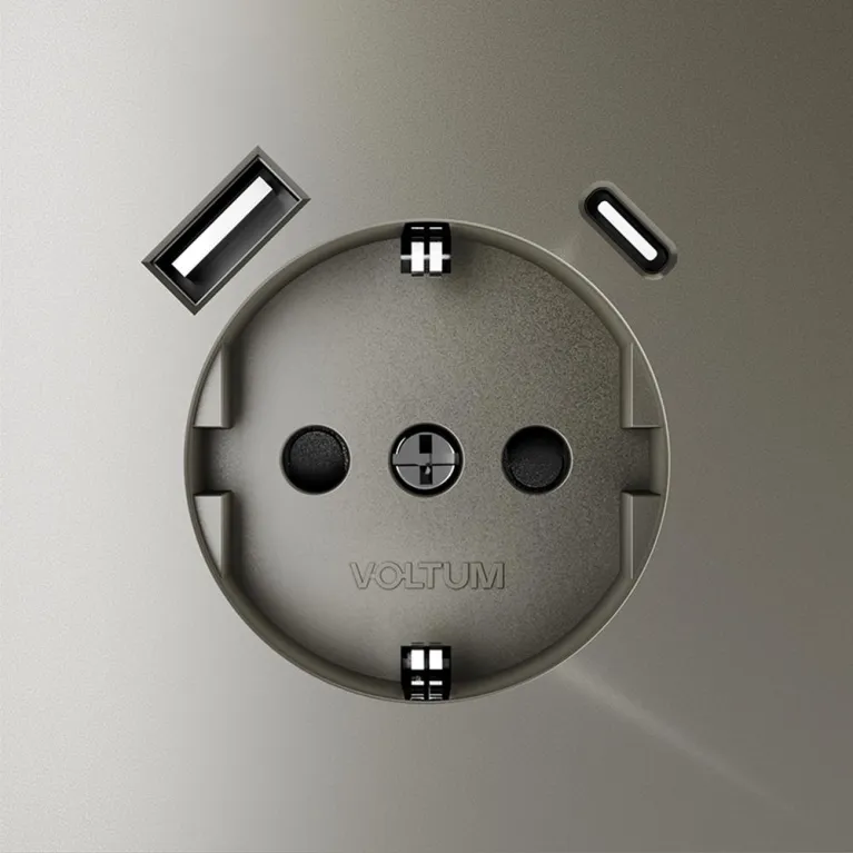 Розетка с USB, A+C Voltum S70 VLS040504 в Нижнем Новгороде