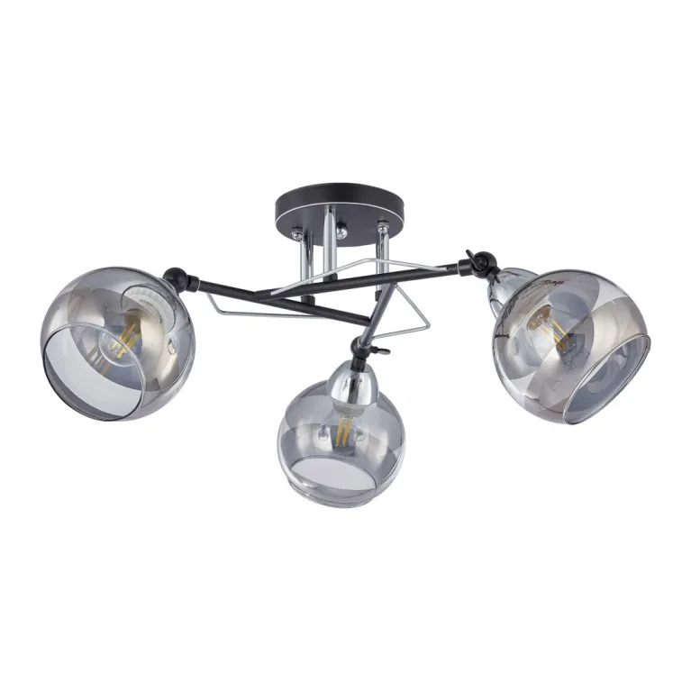 Потолочная люстра Arte Milano Amalfi 323685/3B BK+CR в Нижнем Новгороде