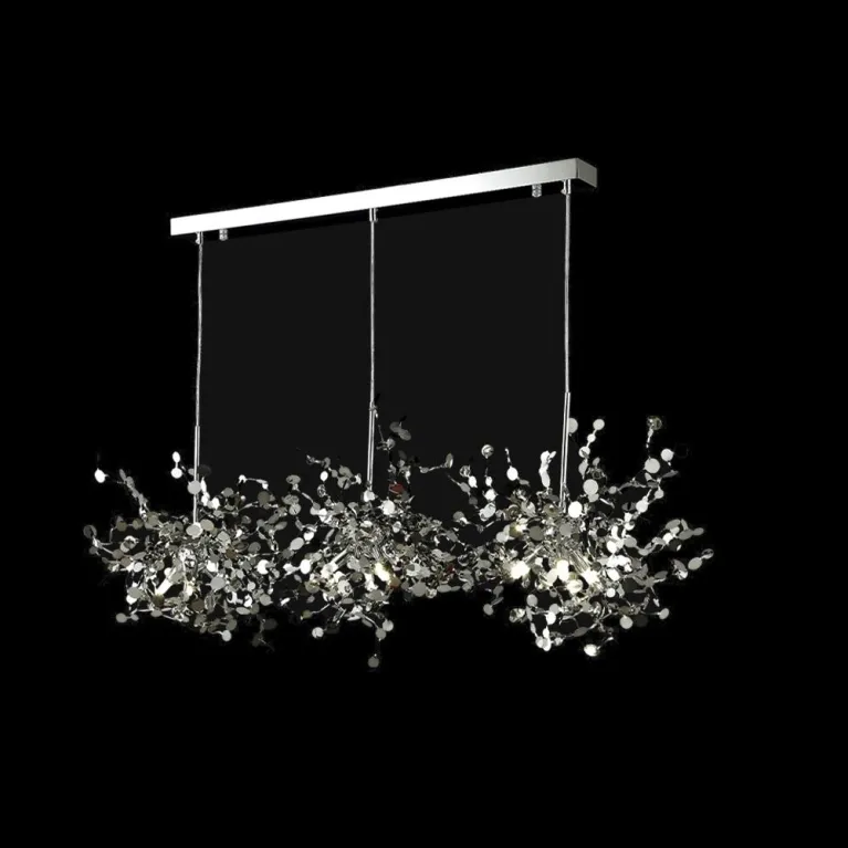 Подвесная люстра Crystal Lux GARDEN SP3х3 L1200 CHROME в Нижнем Новгороде
