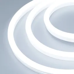 Светодиодная герметичная лента Arlight WAVE-SIDE-A120-12x25mm 230V White6000 (12 W/m, IP67, 50m, wir