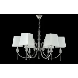 Подвесная люстра Crystal Lux MARSELA SP-PL6 NICKEL