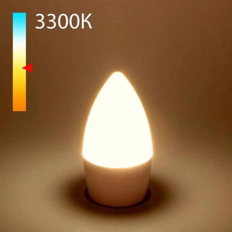 Лампа светодиодная Elektrostandard E27 6W 3300K матовая a057935 в Нижнем Новгороде
