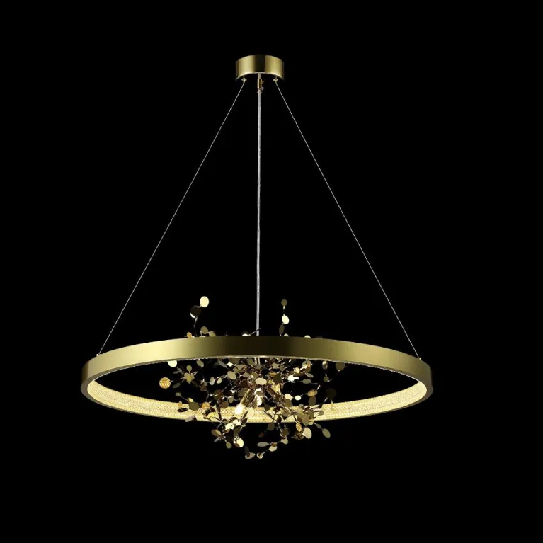 Подвесная люстра Crystal Lux GARDEN SPLED+4 D800 GOLD в Нижнем Новгороде