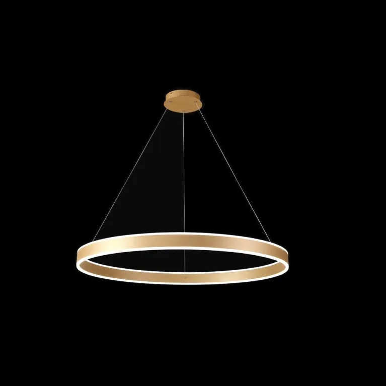 Подвесная люстра Crystal Lux MUCHOS SP88W LED D1000 GOLD в Нижнем Новгороде