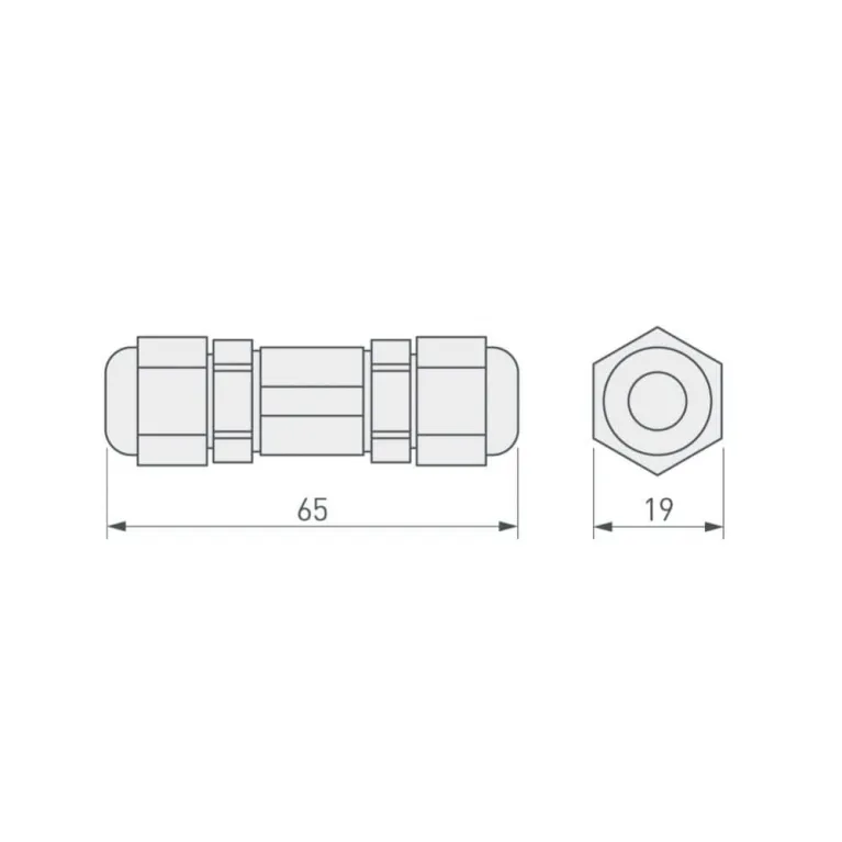 Соединитель Arlight KLW-2 (4-10mm, IP67) 016900 в Нижнем Новгороде