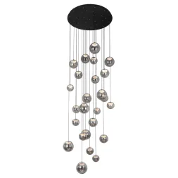 Каскадная люстра Modelux ML.2338.25 BK-CR